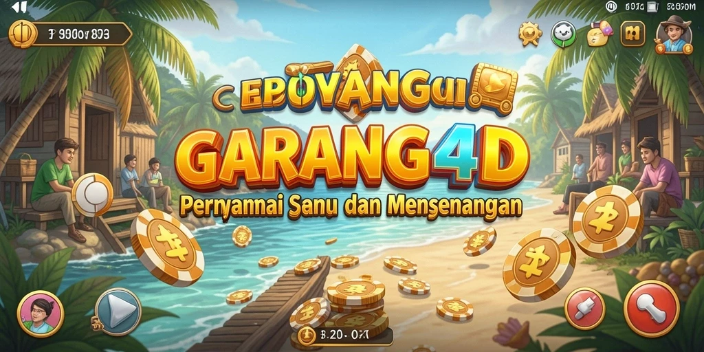 Tampilan gameplay menarik dari GARANG4D yang penuh warna.