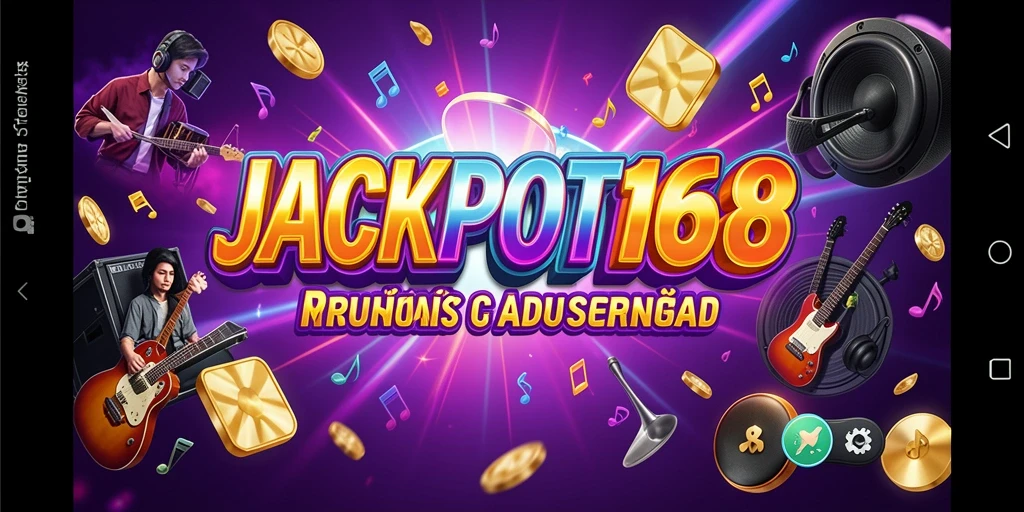 Tampilan gameplay JACKPOT168 yang seru dan interaktif.
