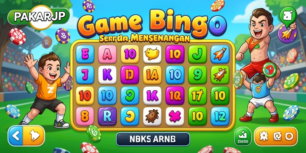 Tampilan gameplay Bingo yang menarik dan interaktif di PAKARJP.